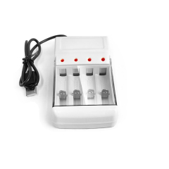 1.2V AA AAA Rechargeable Ni-Mh 4 Slots Smart USB Battery Charger With cover