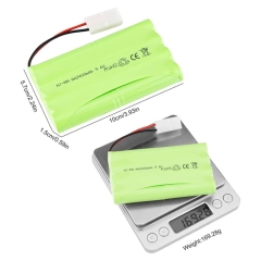 DIY LEICA MD-R8 Motor Drive Cell 8SHW AA 9.6V 2400mAh Ni-MH Rechargeable Battery Pack
