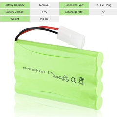 DIY LEICA MD-R8 Motor Drive Cell 8SHW AA 9.6V 2400mAh Ni-MH Rechargeable Battery Pack