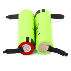 Lithium 3.7V 3400mAh 18650 Battery with Welded Nickel Tabs