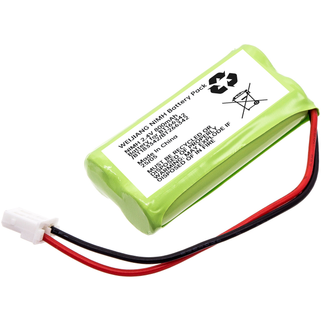 Reliable Cordless Phone Battery Replacement 2.4V 800mAh | Battery for Cordless Phone