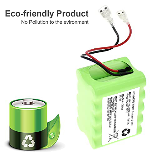Replacement Battery for Shark Euro-Pro XB780N SV780N SV760 | 18V 2000mAh Long-Lasting NiMH Battery Pack Weijiang