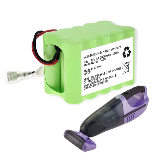 Replacement Battery for Shark Euro-Pro XB780N SV780N SV760 | 18V 2000mAh Long-Lasting NiMH Battery Pack Weijiang