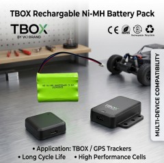 OEM 3.6V 550mAh AAA Ni-MH Battery Pack for Automotive T-Box eCall
