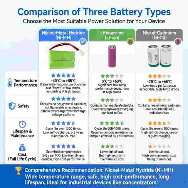 High Capacity T-Box & eCall Power OEM 3.6V 800mAh Ni-MH Battery Pack