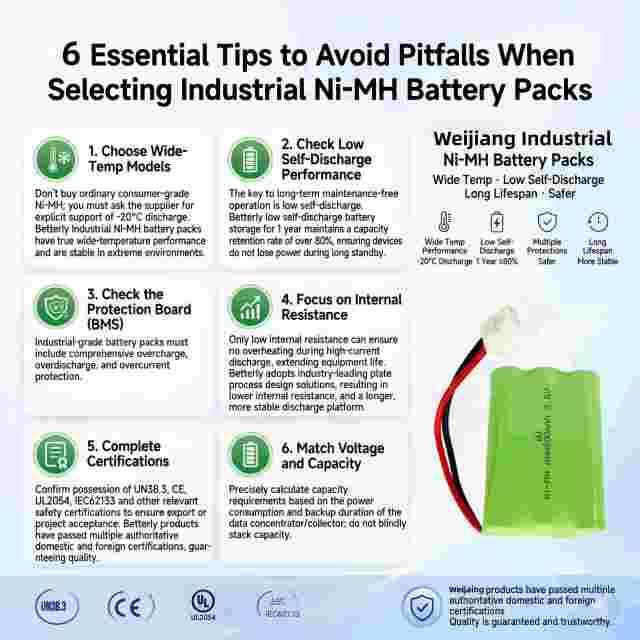 High Capacity T-Box & eCall Power OEM 3.6V 800mAh Ni-MH Battery Pack
