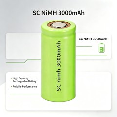 SC 3000mAh 1.2V Ni‑MH Rechargeable Battery Sub‑C Cell WJ H‑SC3000P for Power Tool RC Toy