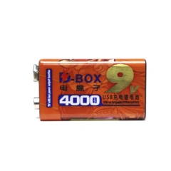 Weijiang 9V USB Rechargeable Battery Wholesale Supply