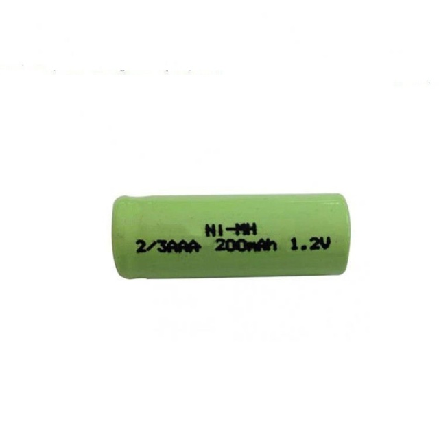 2/3AAA Ni-MH Rechargeable Battery 200mAh 1.2V Cylindrical Cell | Weijiang Power OEM Battery Factory
