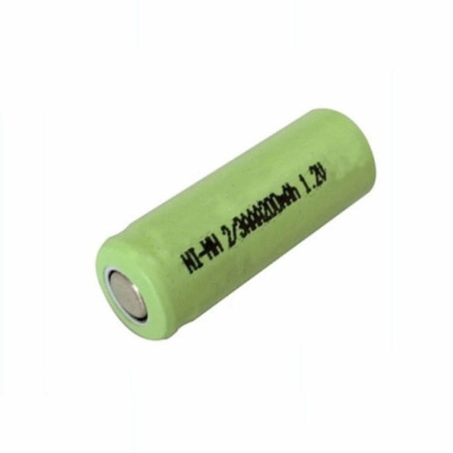 2/3AAA Ni-MH Rechargeable Battery 200mAh 1.2V Cylindrical Cell | Weijiang Power OEM Battery Factory