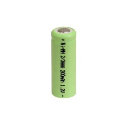 2/3AAA Ni-MH Rechargeable Battery 200mAh 1.2V Cylindrical Cell | Weijiang Power OEM Battery Factory