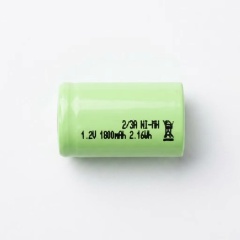 2/3A Ni-MH Rechargeable Battery 1800mAh 1.2V High Capacity Cylindrical Cell | Weijiang Power OEM Battery Factory