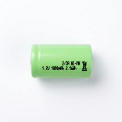 2/3A Ni-MH Rechargeable Battery 1800mAh 1.2V High Capacity Cylindrical Cell | Weijiang Power OEM Battery Factory