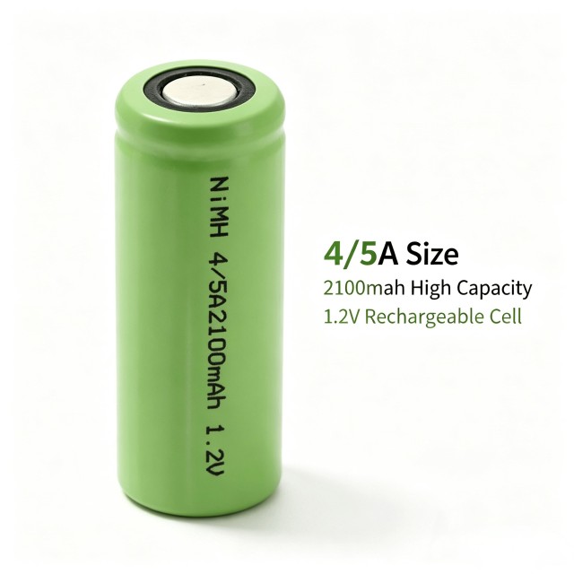 4/5 A Ni-MH Rechargeable Battery 2100mAh 1.2V Cylindrical Cell | Weijiang Power OEM Battery Factory