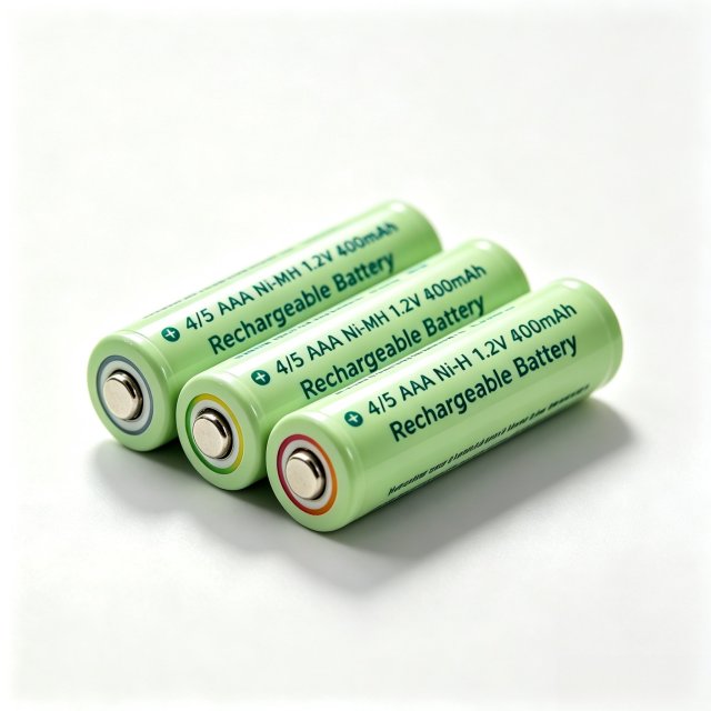 4/5 AAA Ni-MH Rechargeable Battery 400mAh 1.2V Cylindrical Cell | Weijiang Power OEM Battery Factory