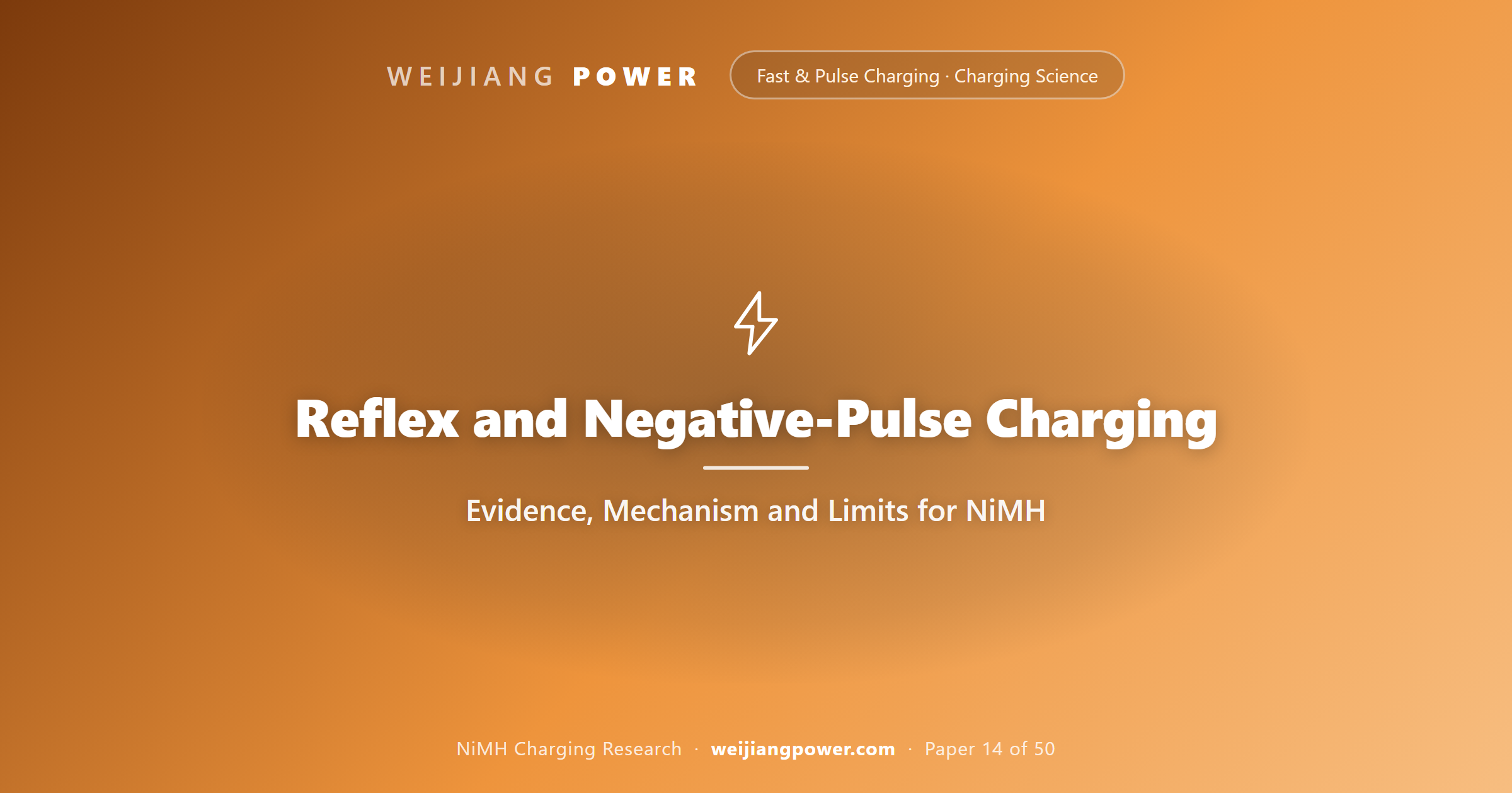 Reflex and Negative-Pulse Charging: Evidence, Mechanism and Limits for NiMH
