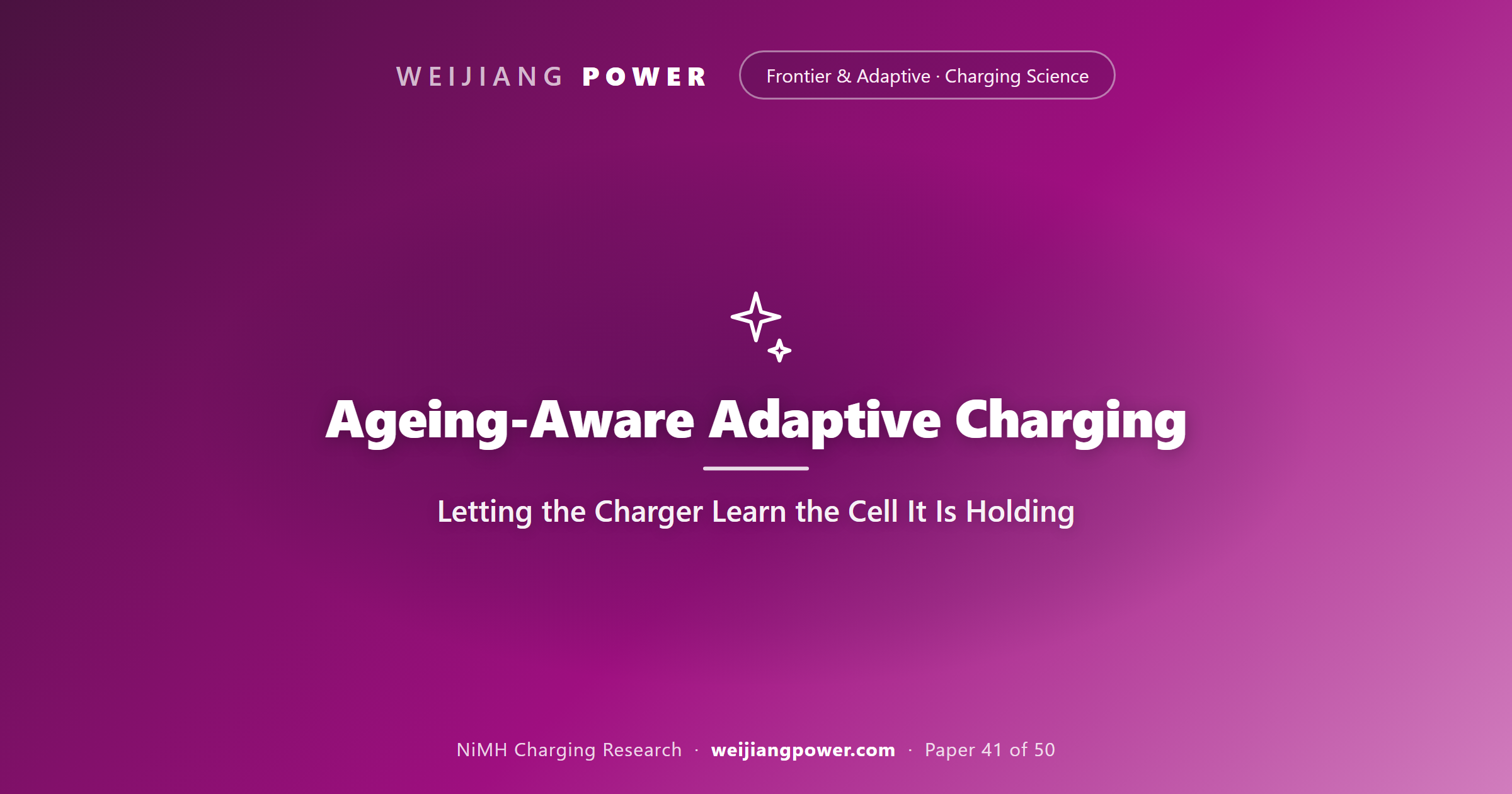 Ageing-Aware Adaptive Charging: Letting the Charger Learn the Cell It Is Holding