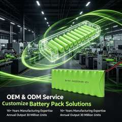 12V AA 1600mAh Ni-MH Rechargeable Battery Pack | Weijiang Power OEM Battery Factory