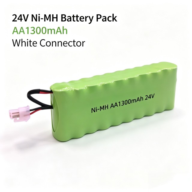 24V AA 1300mAh Ni-MH Rechargeable Battery Pack | Weijiang Power OEM Battery Factory
