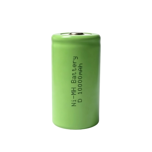 D Size 10000mAh 1.2V Ni-MH Rechargeable Battery