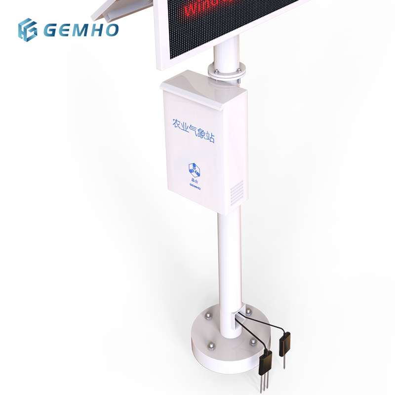 Outdoor Wind Speed And Rainfall Monitoring Station Small-Scale Agro-Climatic Environment Observation Meteorological Station