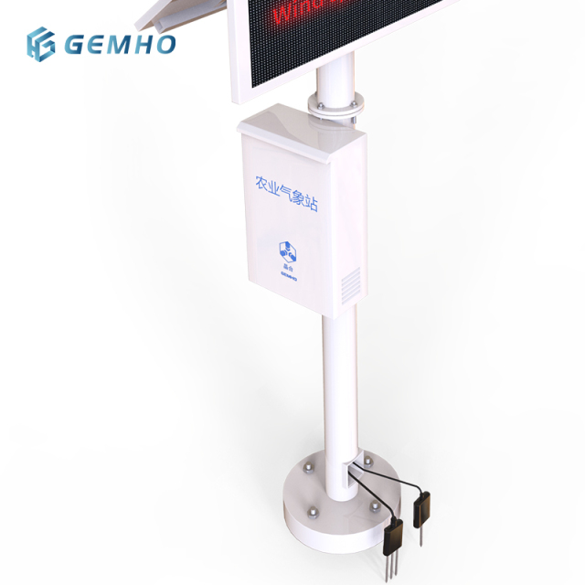 Outdoor Wind Speed And Rainfall Monitoring Station Small-Scale Agro-Climatic Environment Observation Meteorological Station