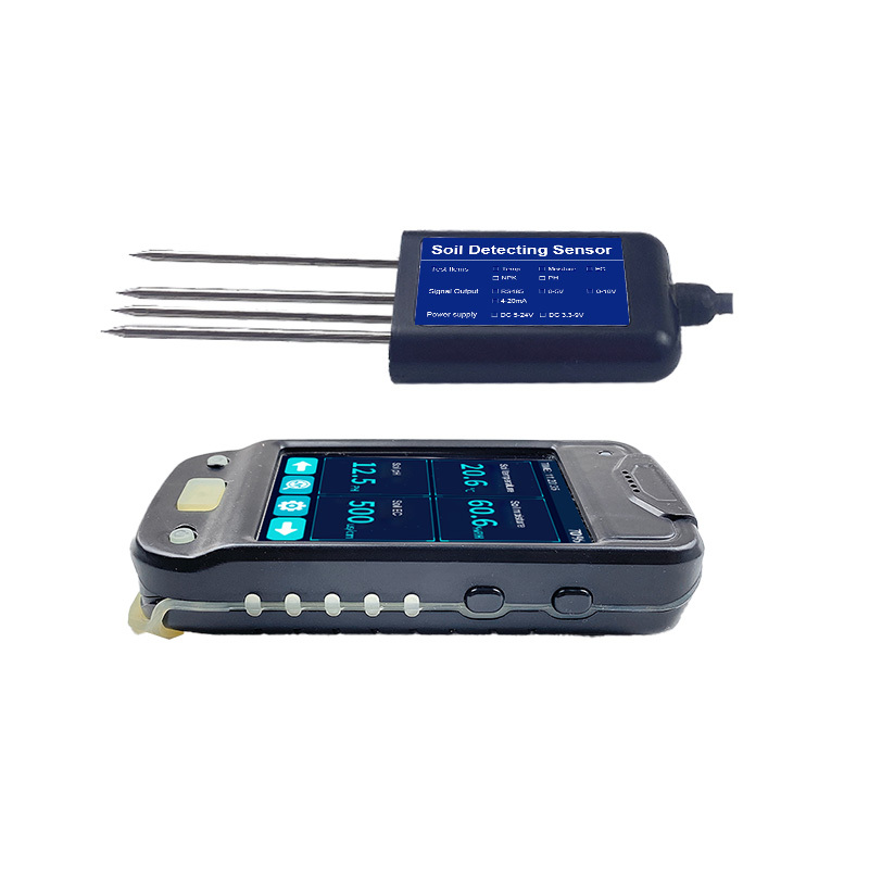 Portable Handheld Soil Meter Data Logger soil sensor moisture 7 In 1 soil moisture sensor probes