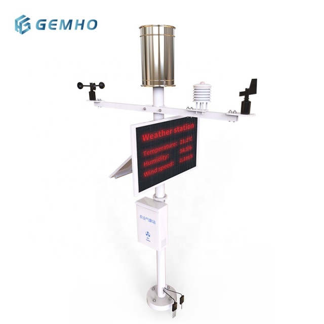 Home Agro-Weather Station Climate Monitoring Wind Monitoring Station weather