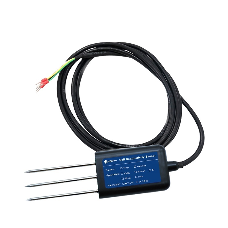 Manufacturer custom DC 9-18V iot soil capactive ec sensor