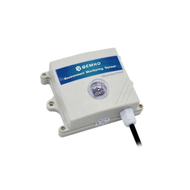 RS485 uv sensor monitoring system for test uv radiation with Data Loggers for agriculture