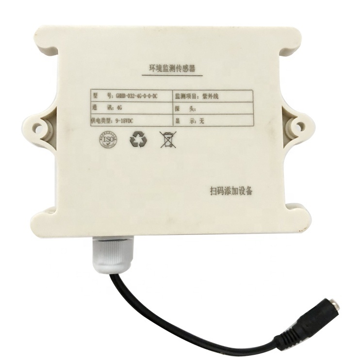 RS485 uv sensor monitoring system for test uv radiation with Data Loggers for agriculture