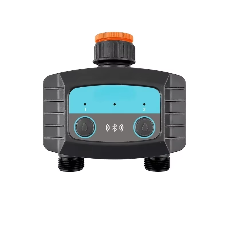 Bluetooth-Controlled Dual Watering Timer Easy App Scheduling for Garden