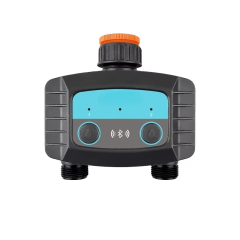 Bluetooth-Controlled Dual Watering Timer Easy App Scheduling for Garden