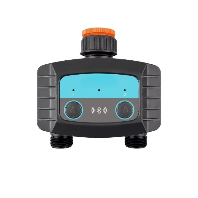 Bluetooth-Controlled Dual Watering Timer Easy App Scheduling for Garden