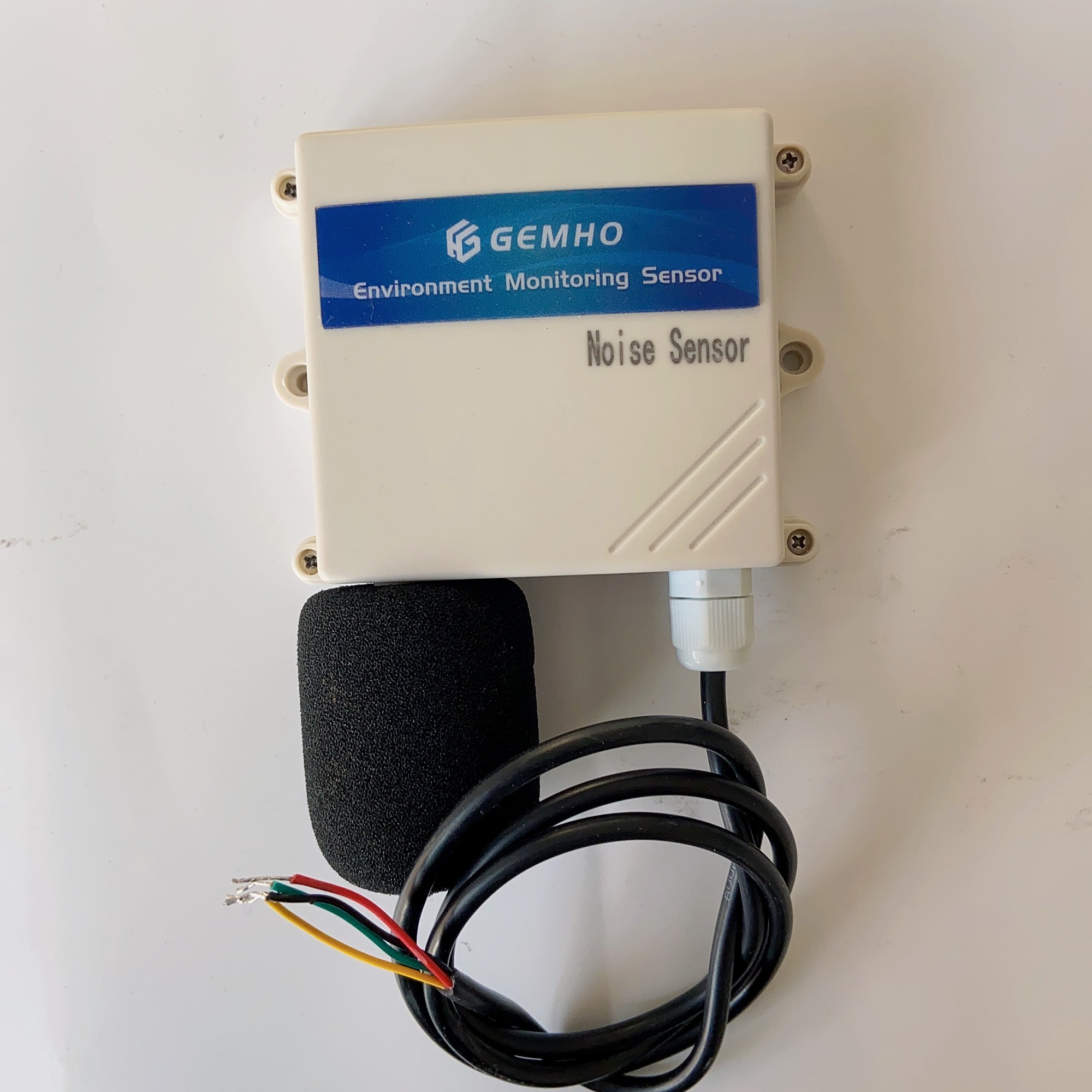 RS485 4-20mA Industrial Noise Sensor Decibel Detector for Environmental Sound Monitoring