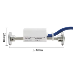 Gemho Weldable Vibrating Wire Strain Gauge Vibrating Strain Gauge Strainmeter for Geologic