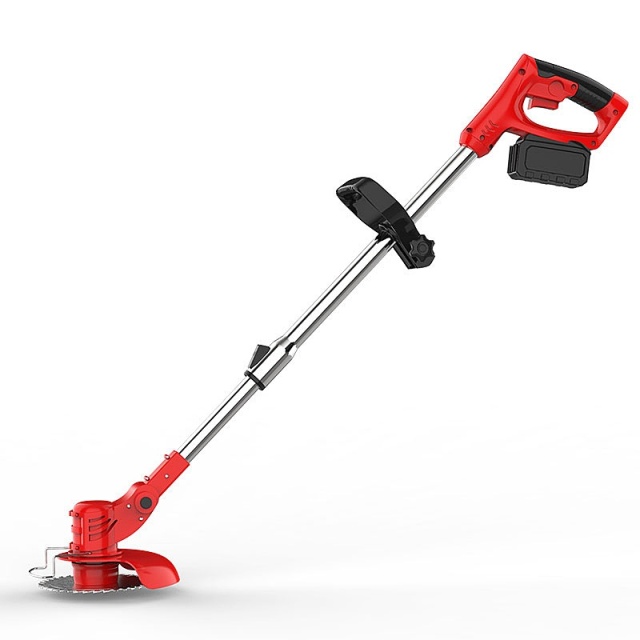 High Power Grass Cutter Weeding Machine Lithium Battery Brushless Lightweight Portable Electric Lawn Mower for Farmland Garden Courtyard