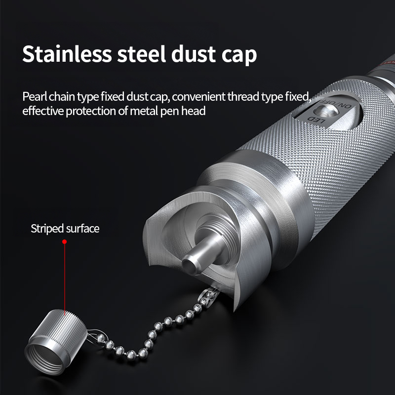 Visual Fault Locator Fiber Optic Red Light Pen – 650nm Laser Tester for SC/FC Connector and FTTH Network