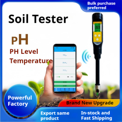 LCD Digital Soil Tester with Bluetooth Temperature pH Meter for Soil Plant Flower OEM