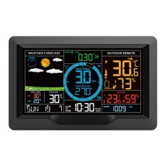 Professional Wireless Weather Station with Wind, Rain & Temperature Monitoring – USB Rechargeable, Multi-sensor, Accurate Forecast