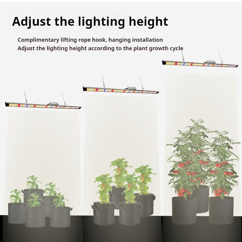 100w/300W/400W Dual Full Spectrum+UV+FR IR LED Grow Light Built in Driver 0-10V Control PC Cover New Fashion