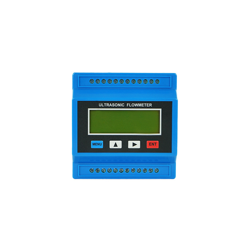 Gemho Ultrasonic Water Flow Meter Digital LCD Display for Hot Water Fuel Oil RS485 Sensor Data Logger