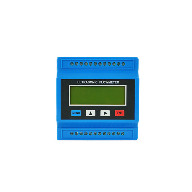 Gemho Ultrasonic Water Flow Meter Digital LCD Display for Hot Water Fuel Oil RS485 Sensor Data Logger