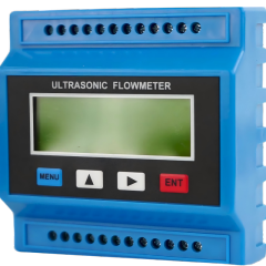 RS485 Ultrasonic Flow Sensor with LCD Display for Hot Water Fuel Oil and Liquid Media