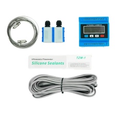 RS485 Ultrasonic Flow Sensor with LCD Display for Hot Water Fuel Oil and Liquid Media
