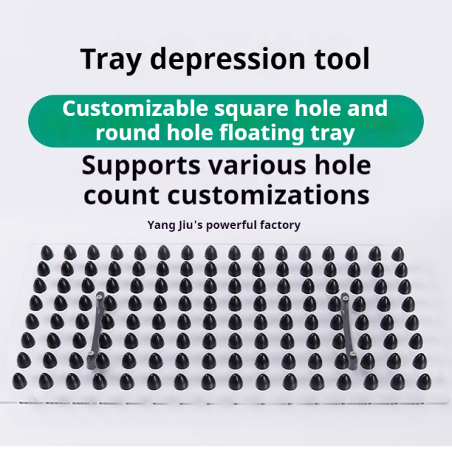 New Seedling Tray Hole Punching Tool,Hole Making Tool,Hand-operated Hole Punching Tool for Agricultural Use,Hole Making Tool for Seeding,Agricultural Use