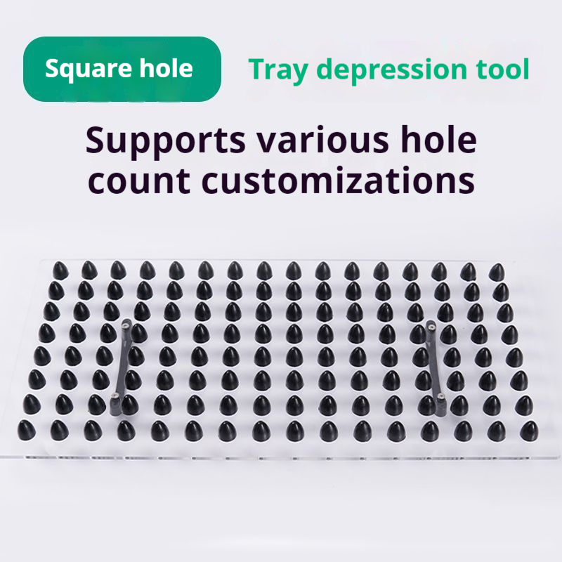 New Seedling Tray Hole Punching Tool,Hole Making Tool,Hand-operated Hole Punching Tool for Agricultural Use,Hole Making Tool for Seeding,Agricultural Use