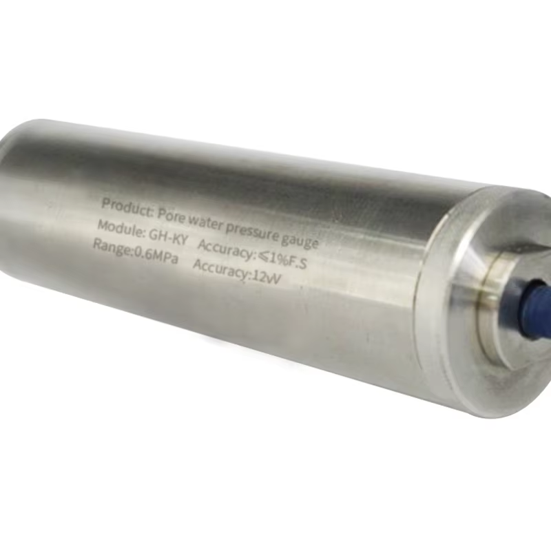 IP68 Standard Design Vibrating Wire Piezometer Digital Osmometer Built-in Intelligent Temperature Sensor