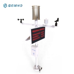 Complete Urban Air Quality Monitoring System  Dust, CO2, Noise, UV, and Wind Sensors for Smart City Solutions