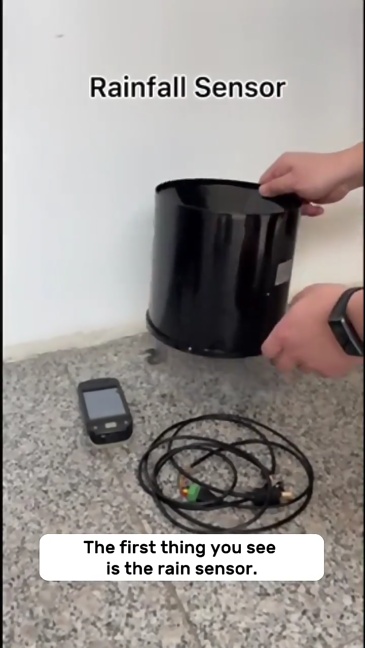 Accurate and Durable Rain Gauge Outdoor smart rain gauge